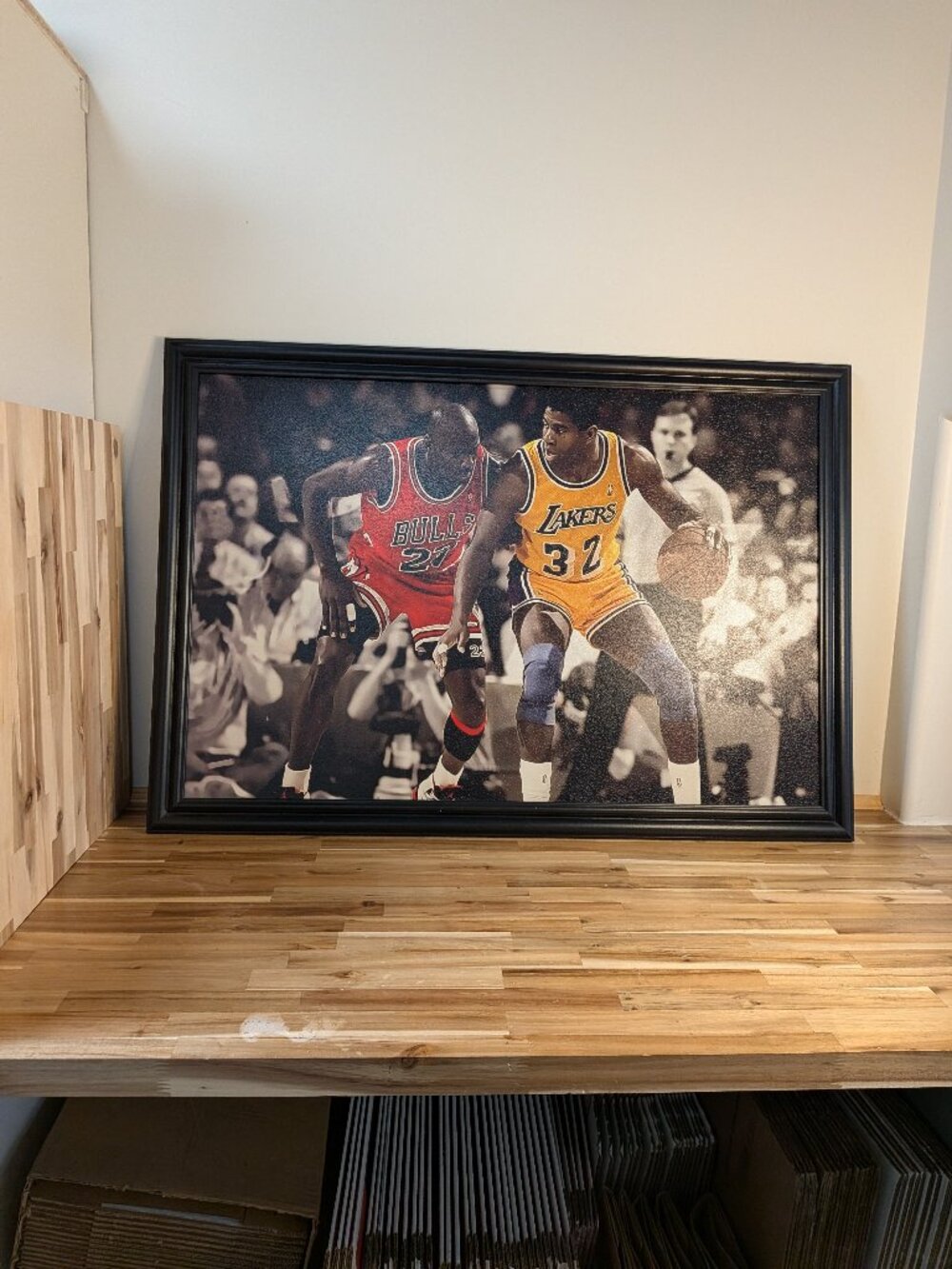 Basketball frame.